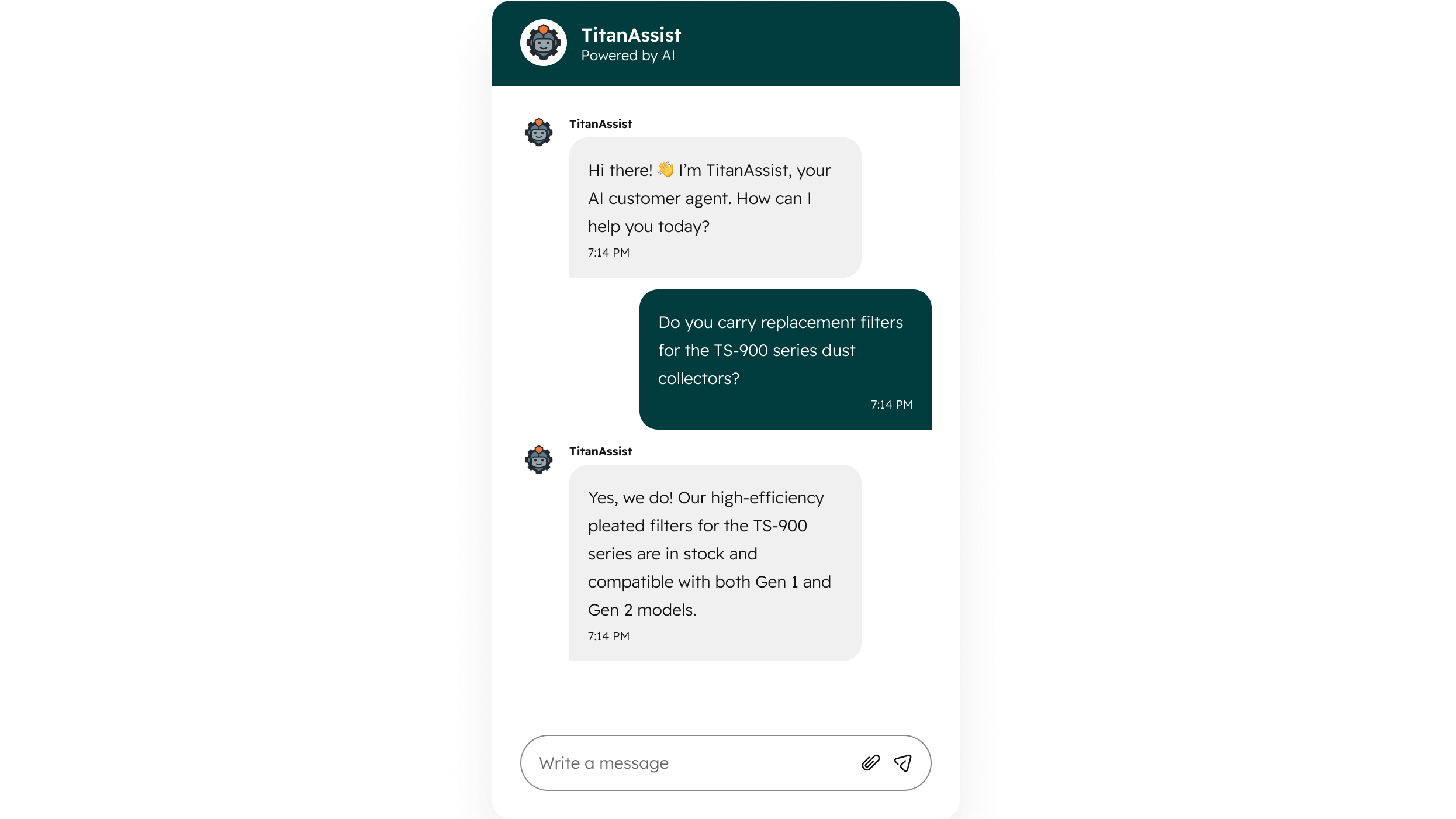 Breeze Customer Agent on Website