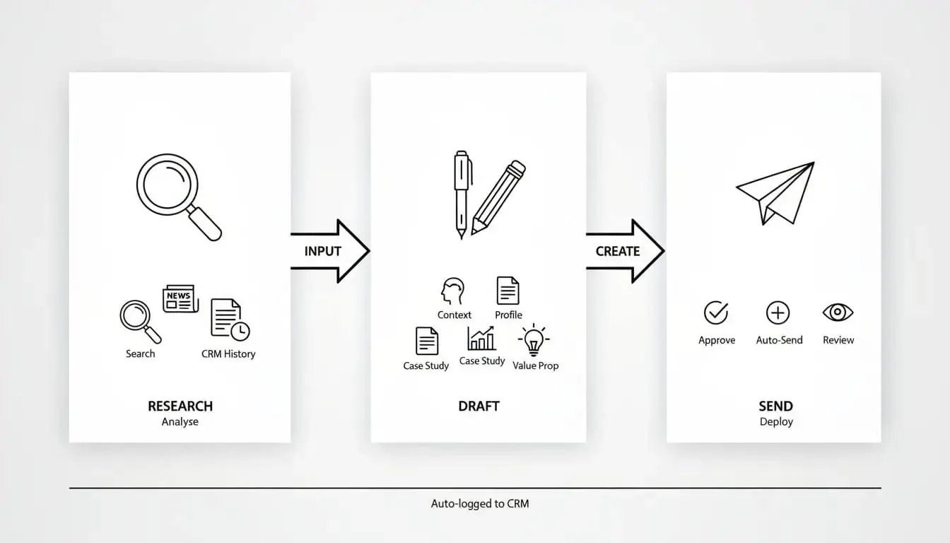 AGENT EXECUTION - THREE STEPS