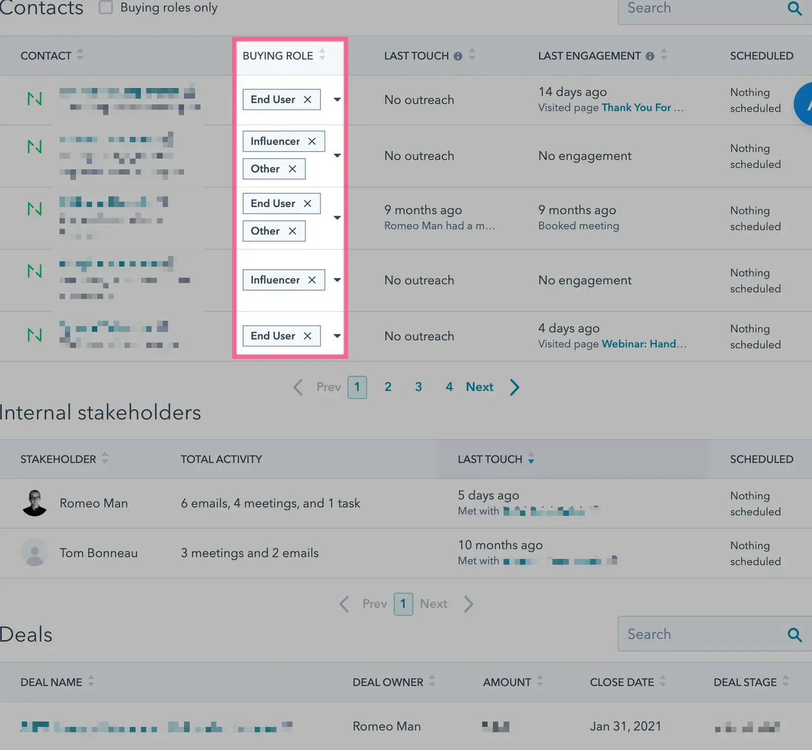 Figure 3: STEP 1 - Start using targeted accounts, account tiers, and buying